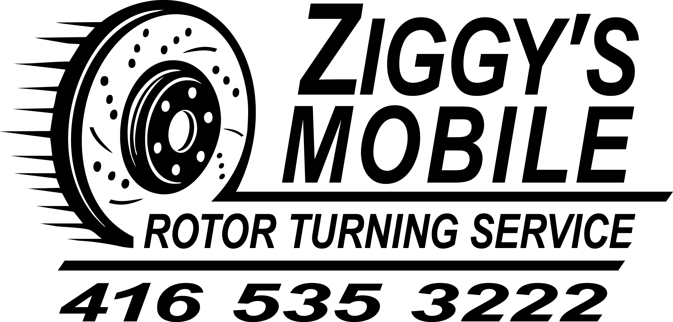 Horizontal production logo study for Ziggy's